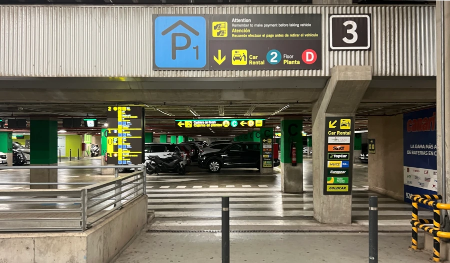 Parking 2 Aeropuerto de Gran Canaria